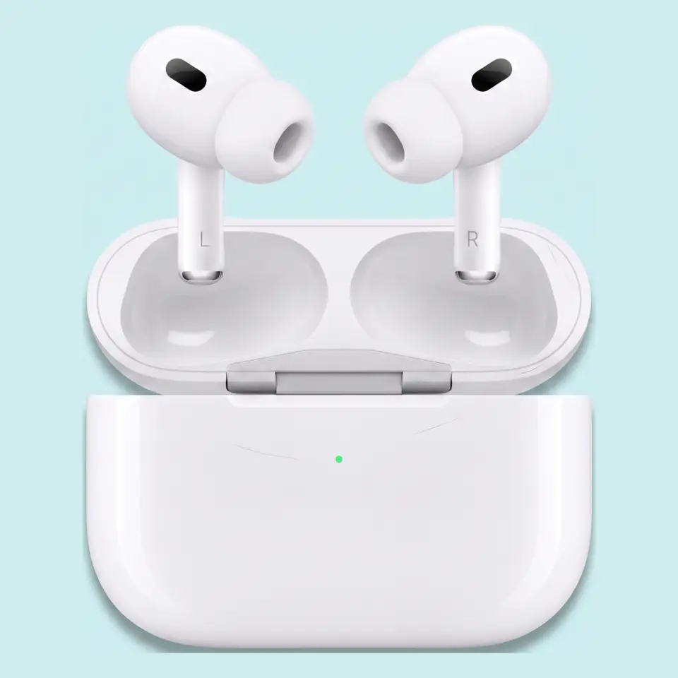 Grade B, Good, shown on AirPods Pro 2: Light marks on the body